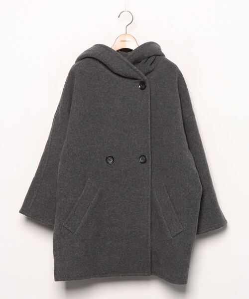 はり　AP STUDIO オーバーサイズ ジャケット コート グレー 38 はり様専用 AP STUDIO オーバーサイズ ジャケット コート グレー 38