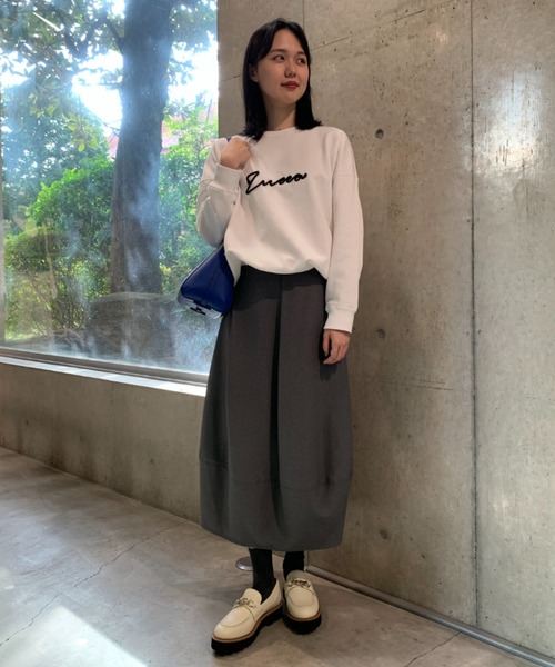 「ZUCCa」 スウェットカットソー M size ホワイト レディース ZUCCa 「ZUCCa」 スウェットカットソー M size ホワイト