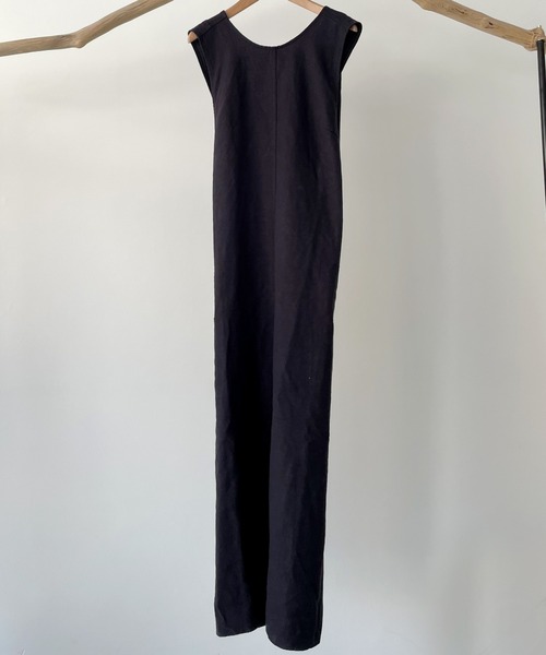 【CANAL JEAN キャナルジーン】サロペットスカート CANAL JEAN 「CANAL JEAN」 サロペットスカート 38 ブラック