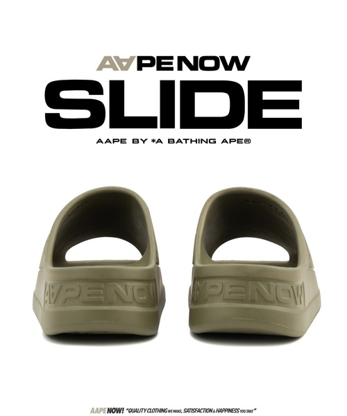 【関税・送料込み】Aape AAPE NOW SLIDE スライド サンダル AAPE BY A BATHING APE サンダル NOW SLIDE メンズ レディース