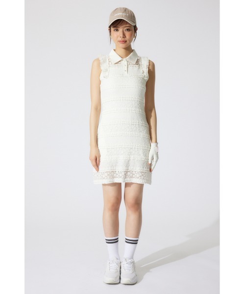 【RIENDA GOLF】LACE セットアップ RIENDA GOLF（リエンダ ゴルフ） ワンピース 「RIENDA GOLF」カット