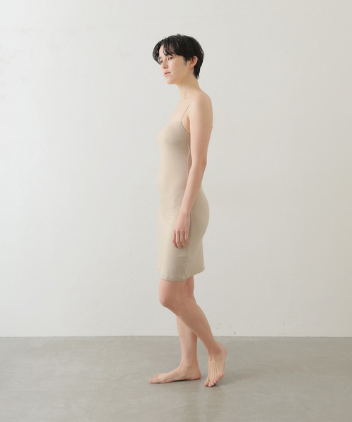 新品未使用　EMILY WEEK　Bamboo ストレッチキャミソール　36 ACTIVE】Bamboo ストレッチキャミソール（ベージュ、グリーン