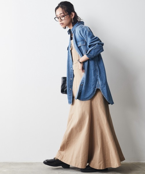 CHIC STYLE 「CHIC STYLE」 長袖シャツ M ブルー レディース