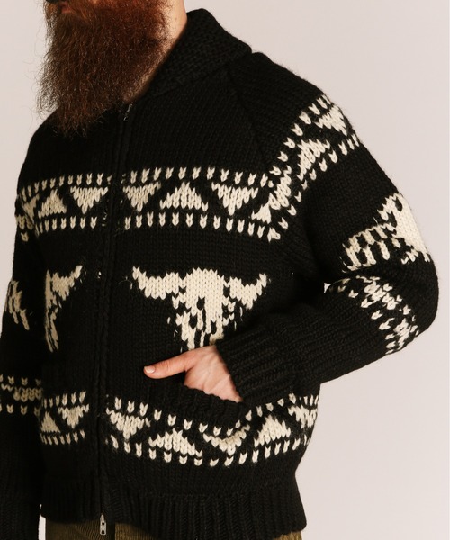 セーター ニット Schott/ショット/COWICHAN KNIT/カウチンニット メンズ レディースの画像