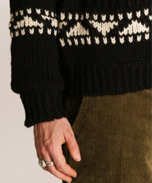 セーター ニット Schott/ショット/COWICHAN KNIT/カウチンニット メンズ レディースの画像