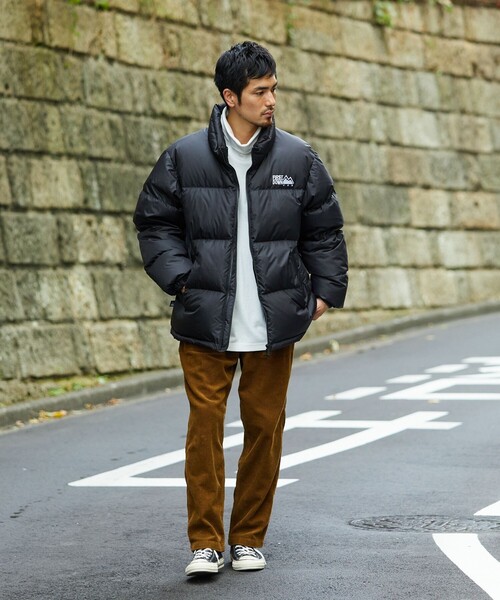 FIRST DOWN（ファーストダウン） ダウンジャケット MEDIUM ベージュ