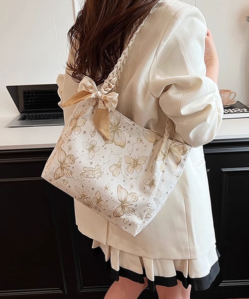 レディースショルダーバッグ（柄：花柄、フラワー）｜バッグ