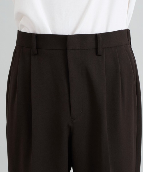 週末限定値下げ　STUDIOUS クリアトロT/RストレッチJK＆スラックス　黒 BOTTOMS（その他）の商品一覧｜STUDIOUS （ステュディオス）公式