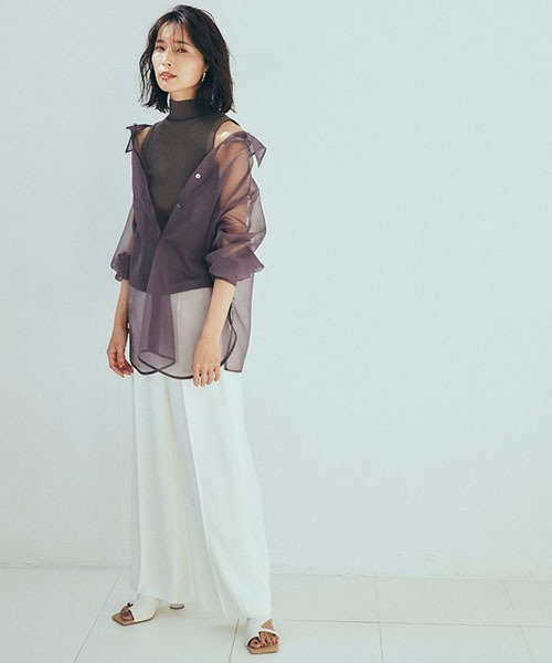 「FRAY I.D」 長袖ブラウス FREE ベージュ レディース FRAY I.D 「FRAY I.D」 長袖ブラウス FREE ベージュ レディース