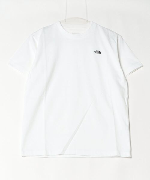 「THE NORTH FACE」 半袖Tシャツ L オフホワイト レディース