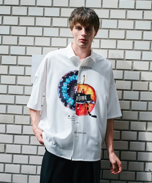 SHAREEF（シャリーフ） シャツ 半袖 「SHAREEF」APPLE×TALTE SH メンズ