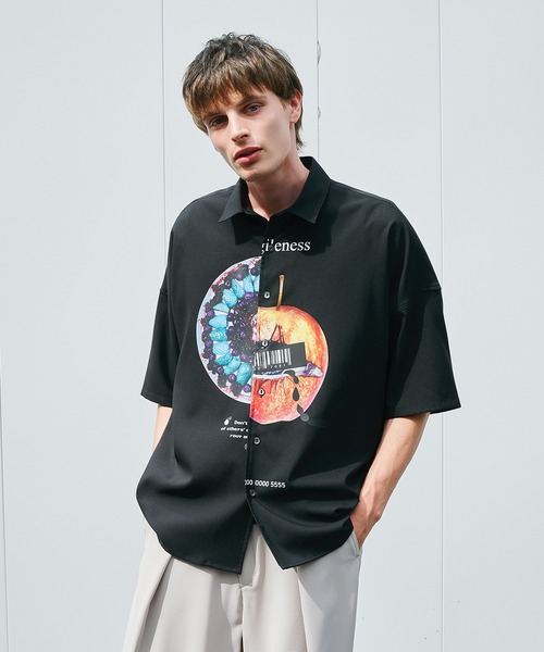 SHAREEF（シャリーフ） シャツ 半袖 「SHAREEF」APPLE×TALTE SH メンズ
