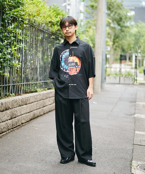 SHAREEF（シャリーフ） シャツ 半袖 「SHAREEF」APPLE×TALTE SH メンズ