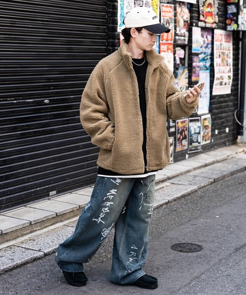 「Rocky Monroe」 ブルゾン M ブラック メンズ_画像5