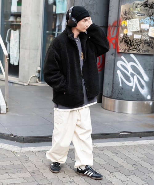 「Rocky Monroe」 ブルゾン M ブラック メンズ_画像8