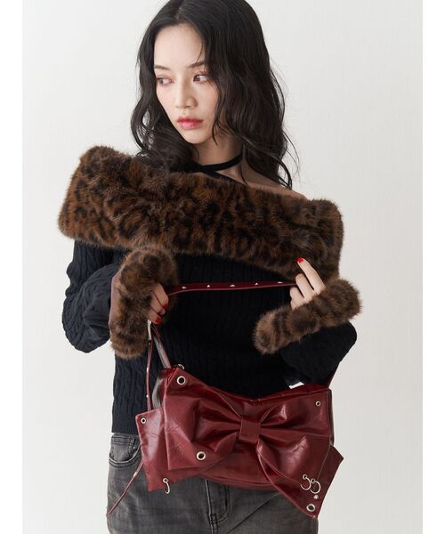jouetie（ジュエティ） ショルダーバッグ バッグ リボンベルト
