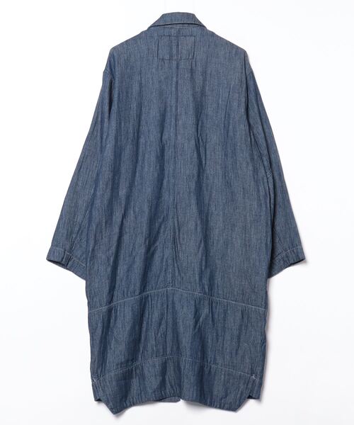 「NATAL DESIGN」 ステンカラーコート SMALL ブルー系その他 メンズ_画像2