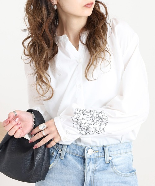 cccmalie シーマリー 刺繍ブラウス ホワイト cccmalie シーマリー 刺繍ブラウス ホワイト 商品カタログ① | cccmalie