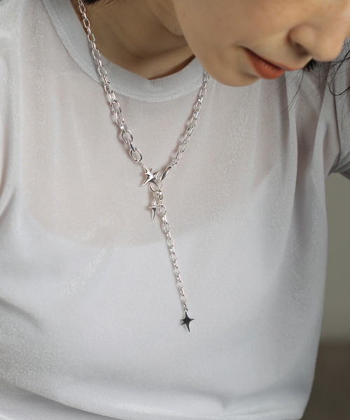 Soierie ネックレス 「Soierie/ソワリー」Etolile chain Soierie ネックレス 「Soierie/ソワリー」Etolile chain