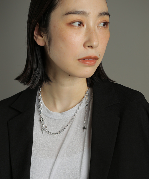 Soierie ネックレス 「Soierie/ソワリー」Etolile chain Soierie ネックレス 「Soierie/ソワリー」Etolile chain