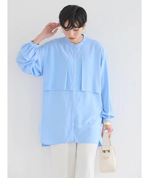 「AMERICAN HOLIC」 長袖チュニック L アイボリー レディース