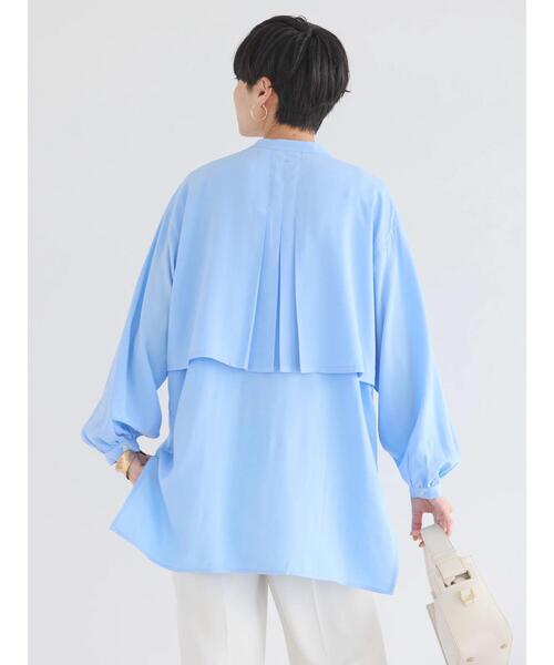 「AMERICAN HOLIC」 長袖チュニック L アイボリー レディース
