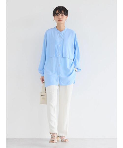 「AMERICAN HOLIC」 長袖チュニック L アイボリー レディース