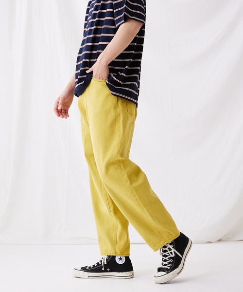 「JOURNAL STANDARD」 デニムパンツ LARGE ブルー系その他 メンズ