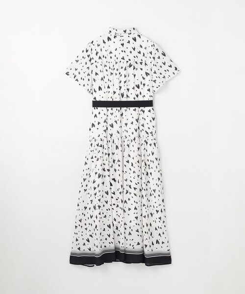 GRACE CONTINENTAL 「GRACE CONTINENTAL」 半袖ワンピース 36 ブラック