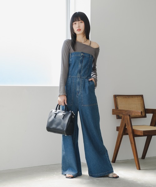 kastane オケージョン　オールインワン Kastane（カスタネ）の「【オケージョン/結婚式】frill gather