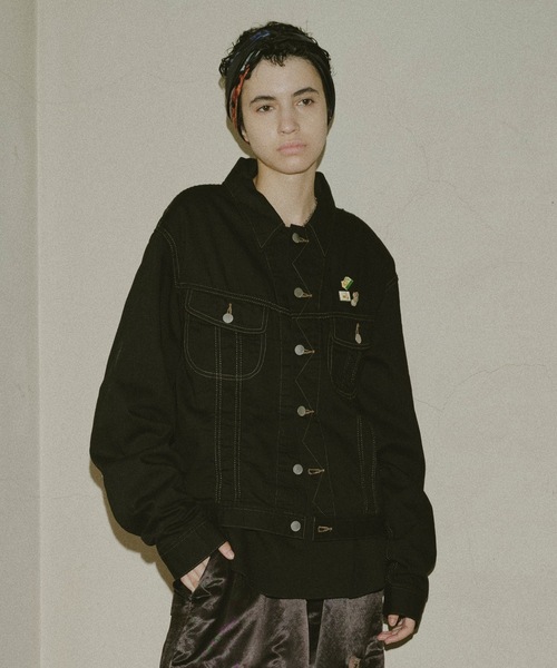 JieDa（ジエダ） デニムジャケット gジャン PINS DENIM JACKET メンズ