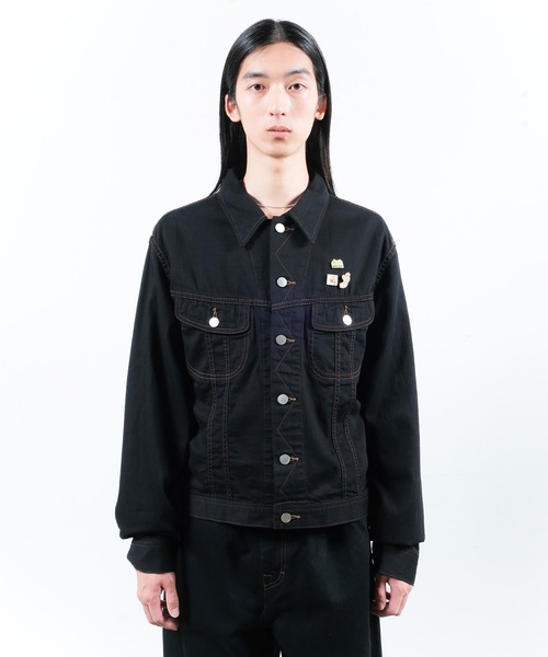 JieDa（ジエダ） デニムジャケット gジャン PINS DENIM JACKET メンズ