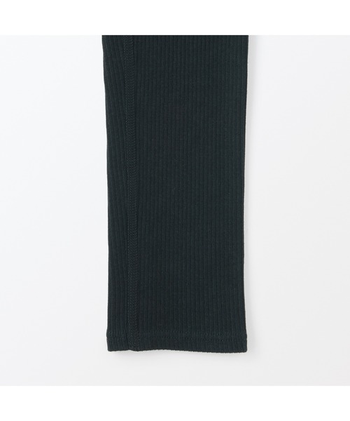 無印良品（MUJI） レギンス スパッツ キッズ ストレッチリブ編み