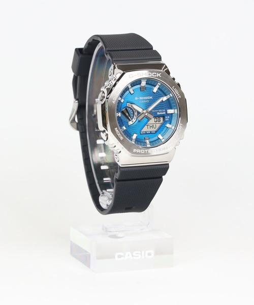 新品未使用 GBM-2100A-2BJF メタルカバー　タフソーラー　国内正規品 G-SHOCK BASIC タフソーラー スマートフォンリンク機能 メタルカバード