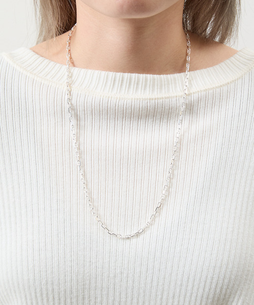 ネックレス THEFT セフト / ANCHOR CHAIN SILVER NECKLACE シルバー925アンカーチェーンネックレス 60cmの画像