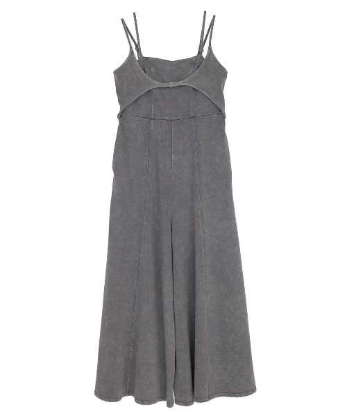 Ameri（アメリ） オールインワン DENIM LIKE VOLUME CAMI ROMPERS
