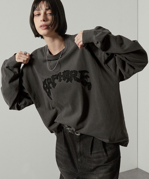 10654【美品・即完売】バレンシアガ×スピードハンター☆ヴィンテージ加工ロンt 10654【美品・即完売】バレンシアガ×スピードハンター☆ヴィンテージ