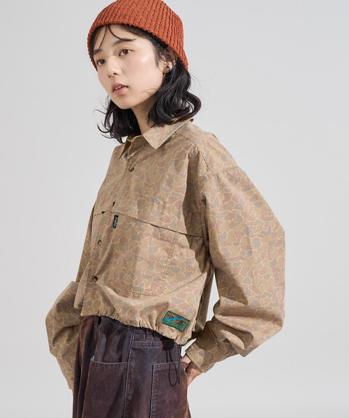 ブラウス シャツ Foxfire × FREAK'S STORE/フォックスファイヤー 別注 フィッシングポケットシャツ レディース | FREAK'S STORE | 05