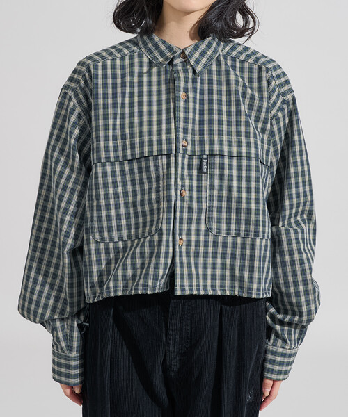 ブラウス シャツ Foxfire × FREAK'S STORE/フォックスファイヤー 別注 フィッシングポケットシャツ レディース | FREAK'S STORE | 15