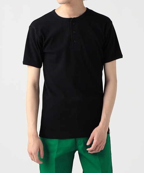 Dickies（ディッキーズ） ヘンリーネック tシャツ リブヘンリーネック