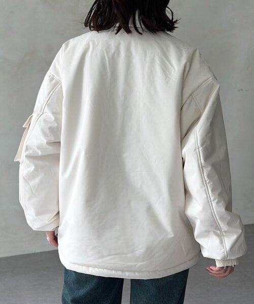 CPCM（シーピーシーエム） ブルゾン アウター リバーシブル中綿