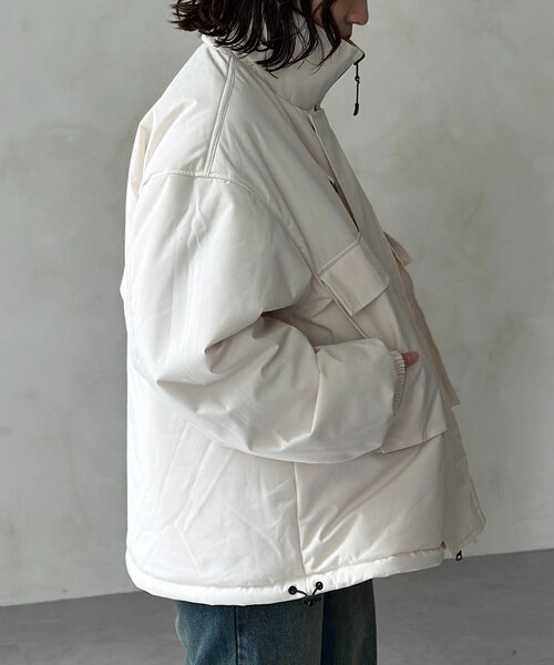 CPCM（シーピーシーエム） ブルゾン アウター リバーシブル中綿