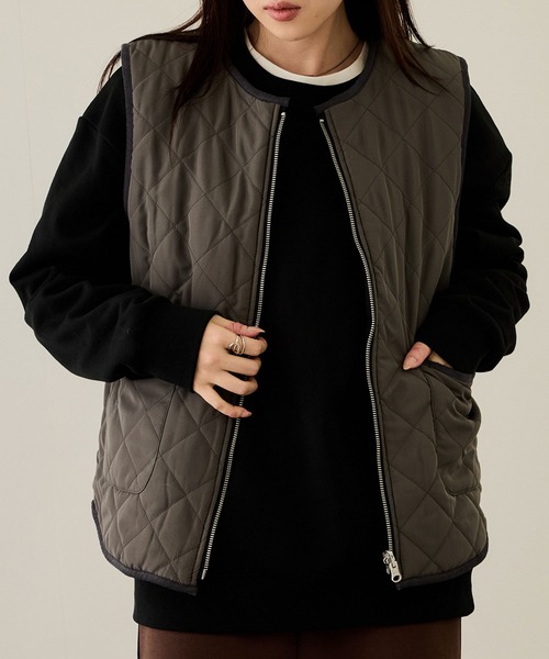 【新品タグ付/人気完売】stola.中綿入りフードジレベスト 新品タグ付/人気完売】stola.中綿入りフードジレベスト 楽天市場