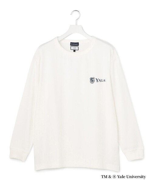 J.PRESS YORK STREET tシャツ 「YALE別注」「UNISEX」カレッジロング 