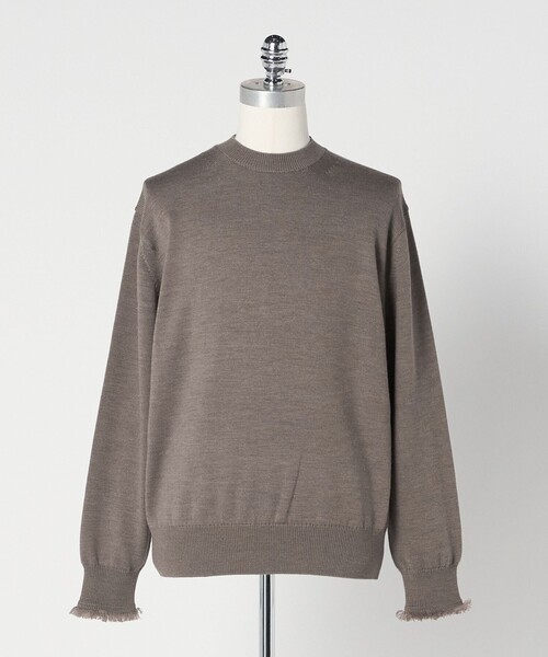 LOEFF（ロエフ） セーター ニット 「LOEFF」9ゲージ フリンジ ニット