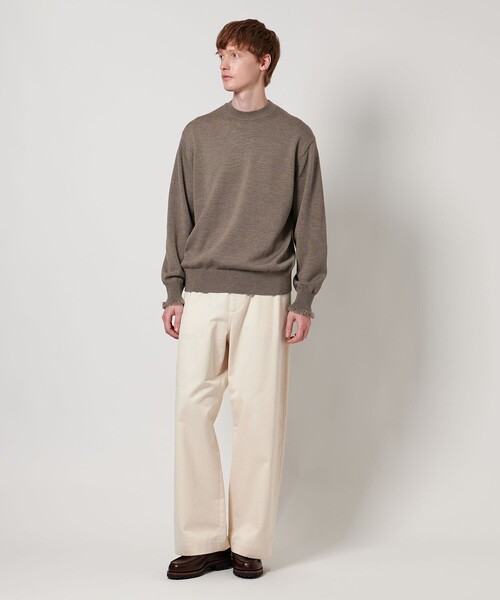 LOEFF（ロエフ） セーター ニット 「LOEFF」9ゲージ フリンジ ニット