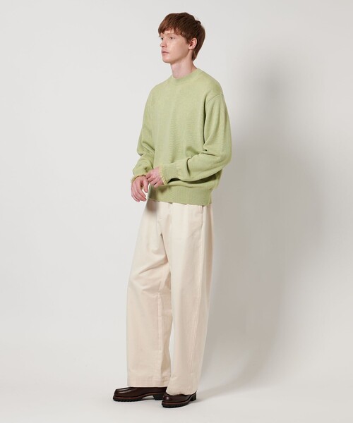 LOEFF（ロエフ） セーター ニット 「LOEFF」9ゲージ フリンジ ニット