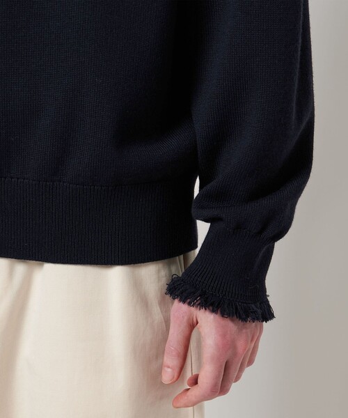 LOEFF（ロエフ） セーター ニット 「LOEFF」9ゲージ フリンジ ニット