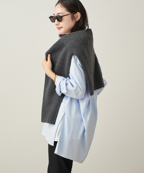 Skipper Long シャツ SKIPPER LONG SHIRT(WHITE) – ANCELLM