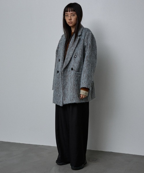 NOMINE（ノミネ） コート チェスターコート シャギー ジャケット